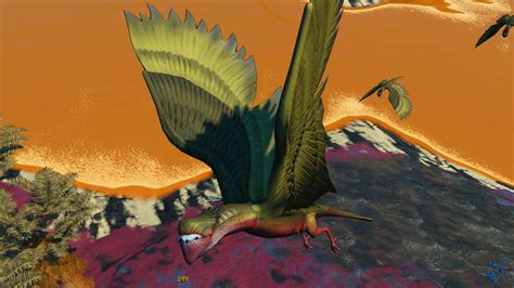 no man's sky taming flying animals.